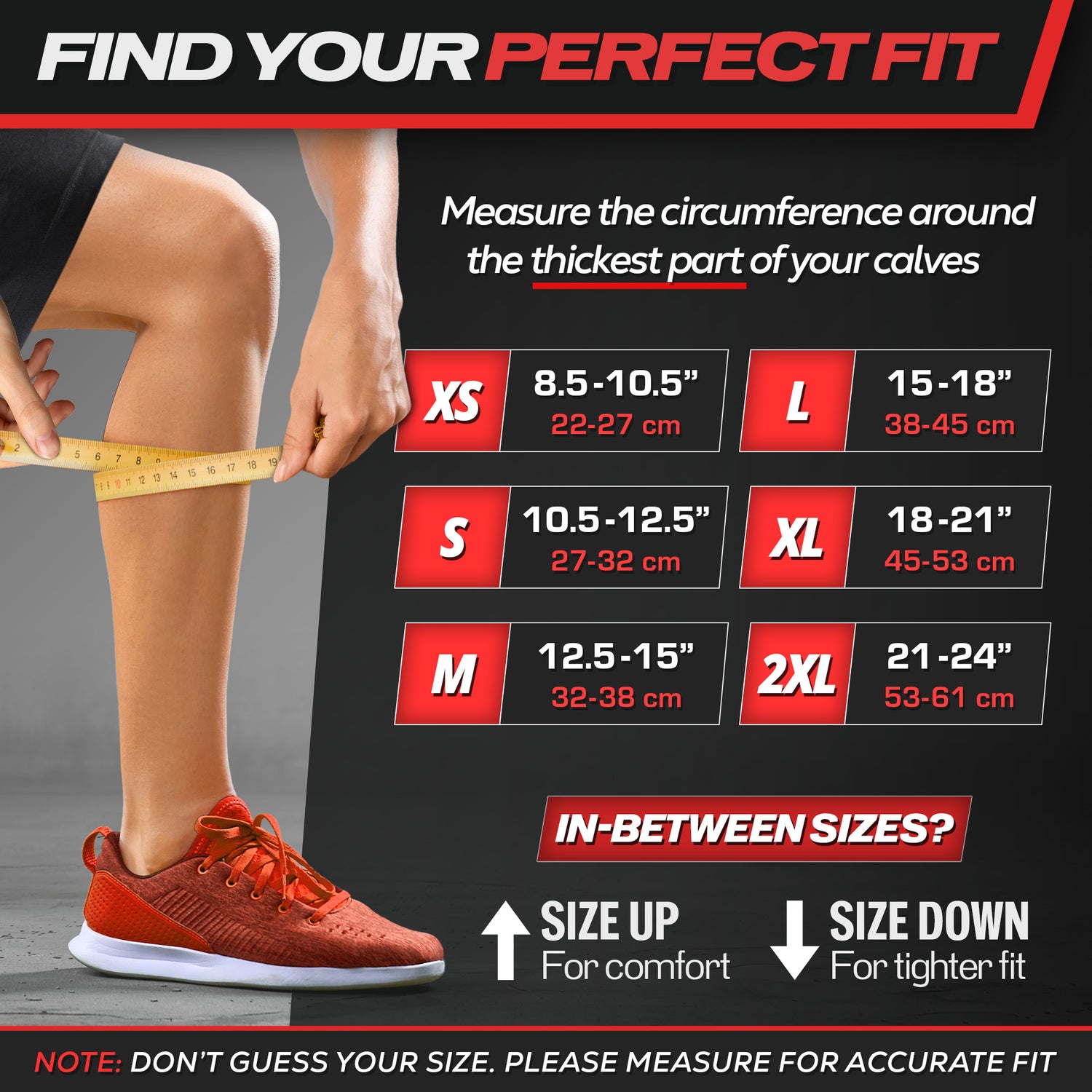 Calf Compression Sleeves