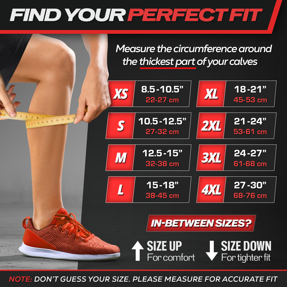 Calf Compression Sleeves