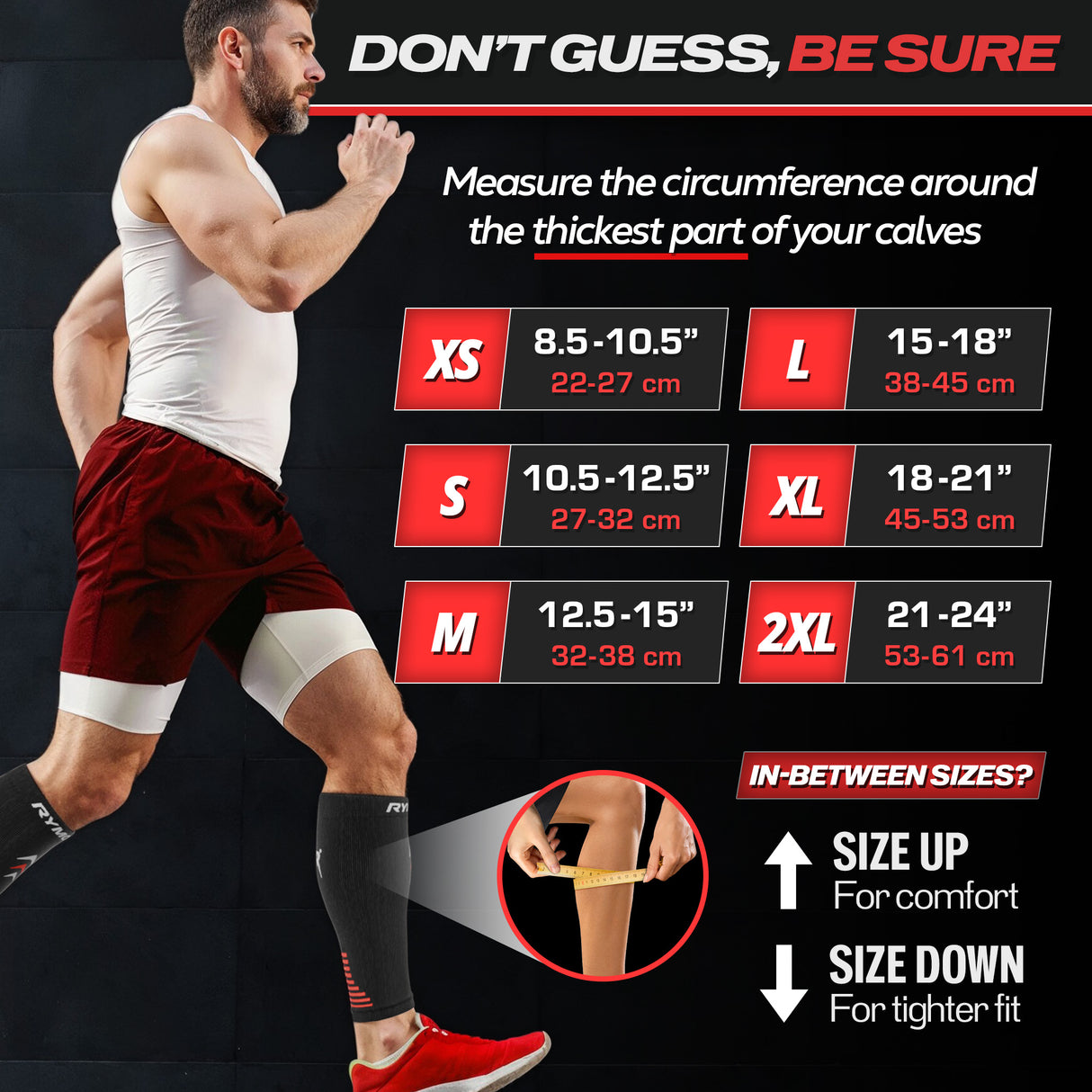 Calf Compression Sleeves