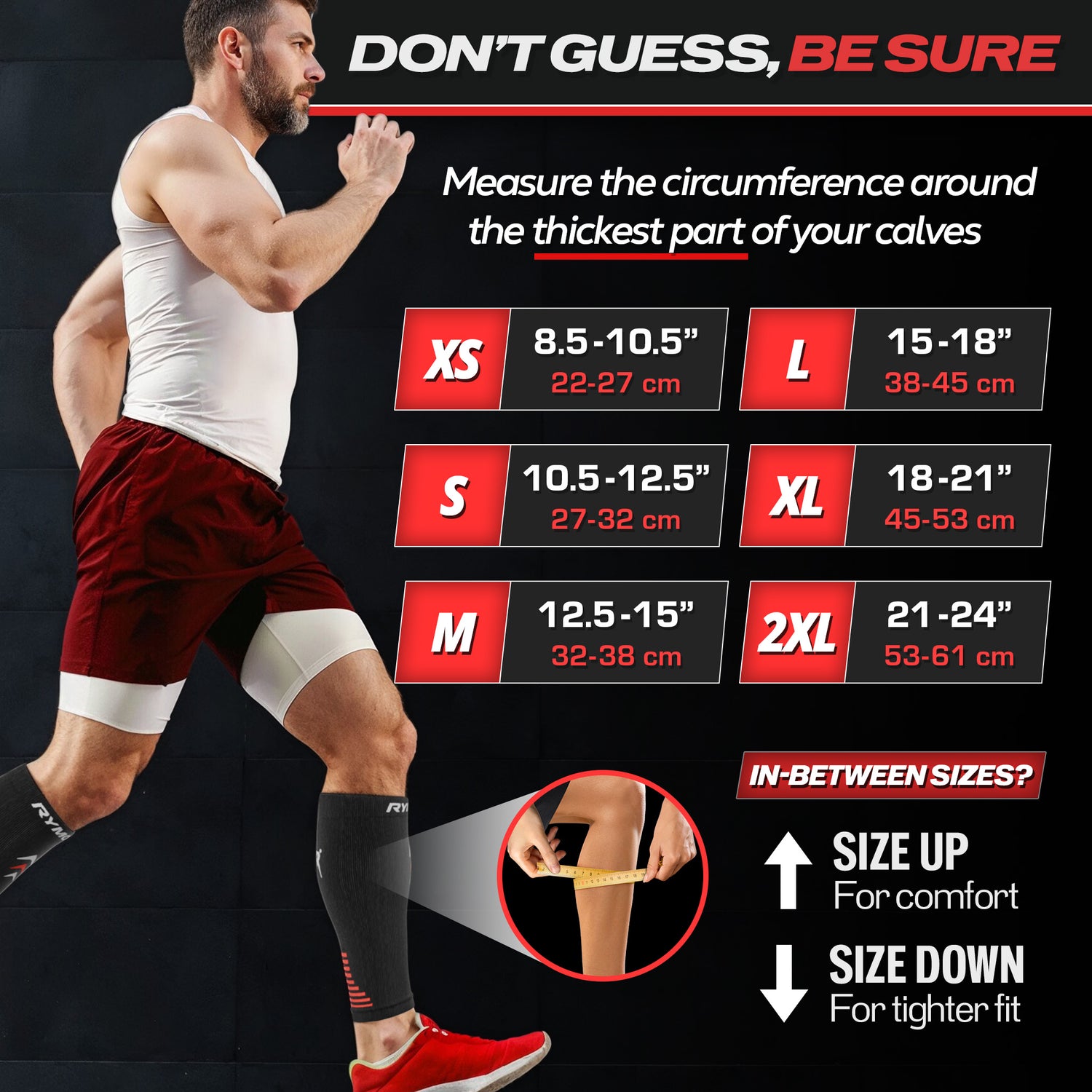 Calf Compression Sleeves