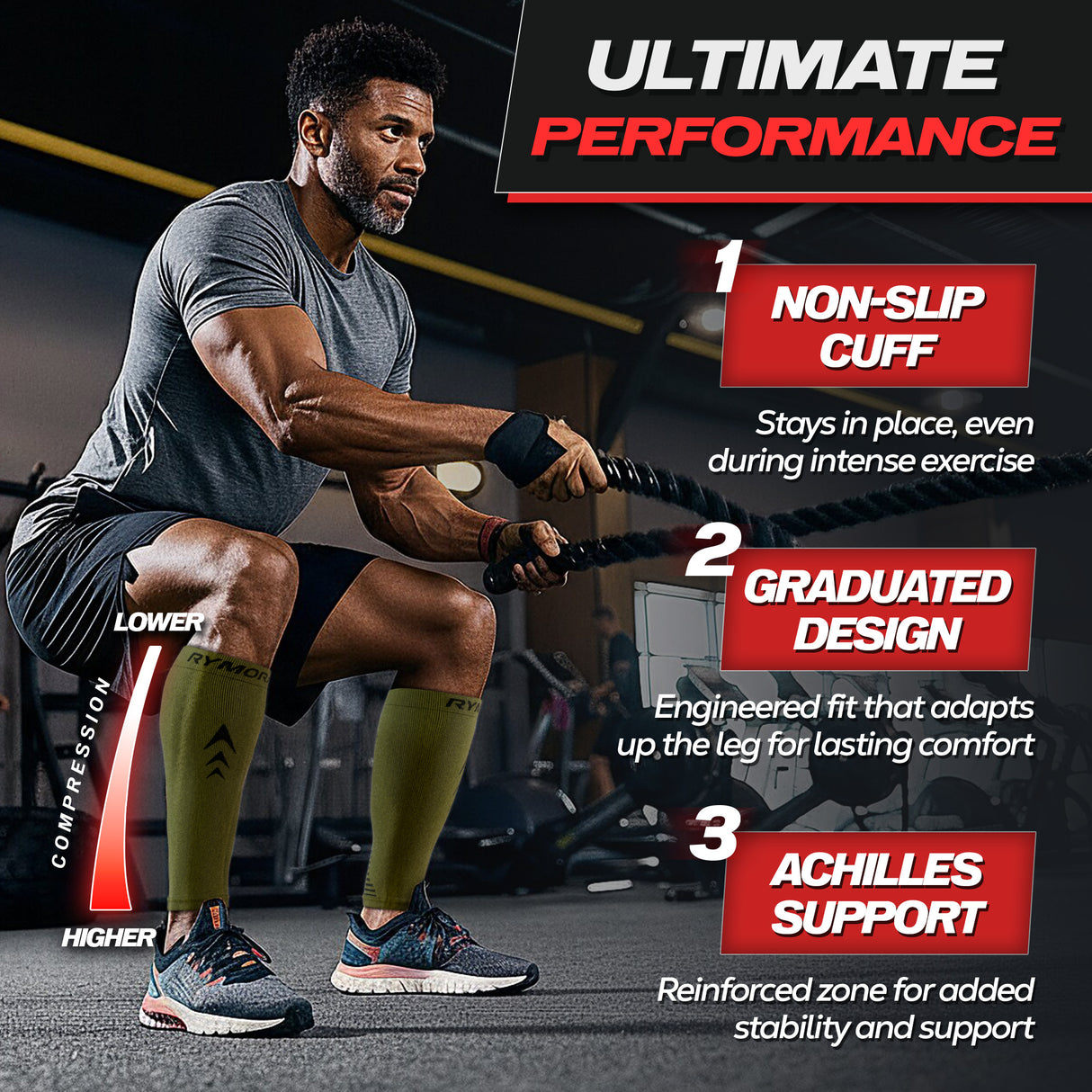 Calf Compression Sleeves