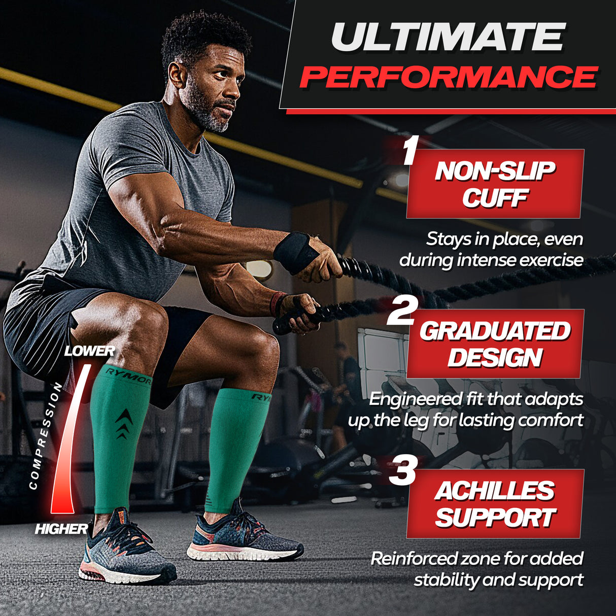 Calf Compression Sleeves