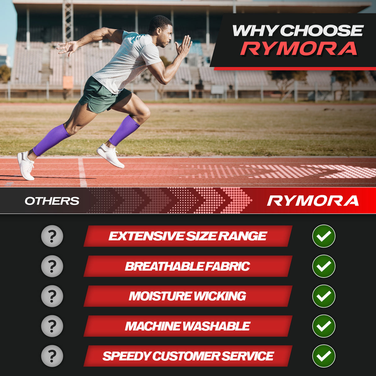 Calf Compression Sleeves