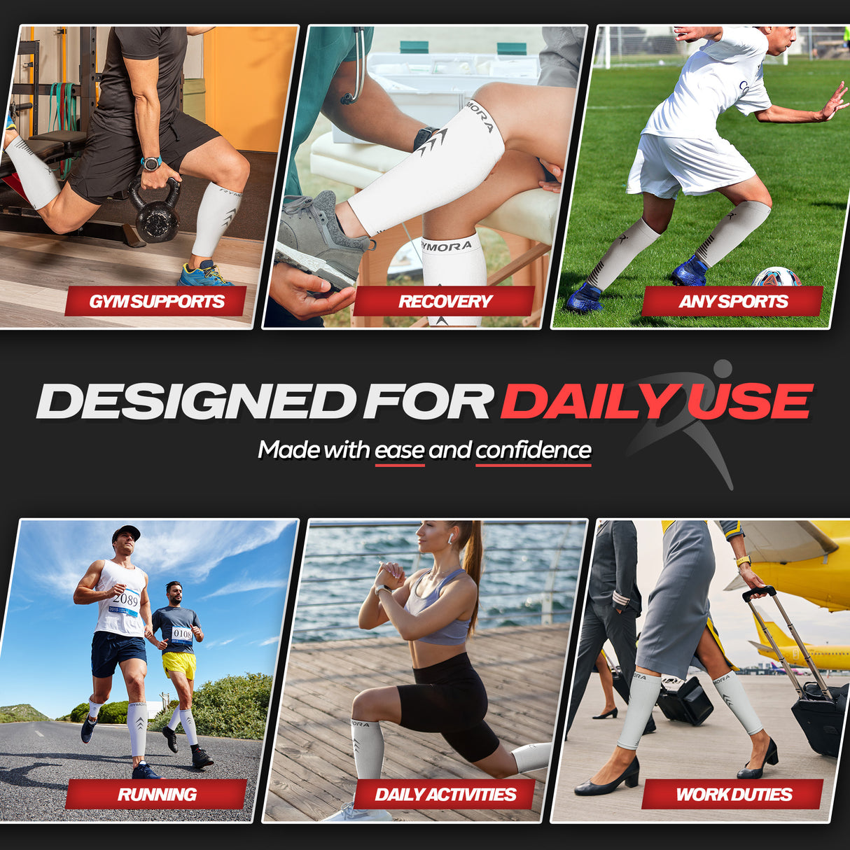 Calf Compression Sleeves