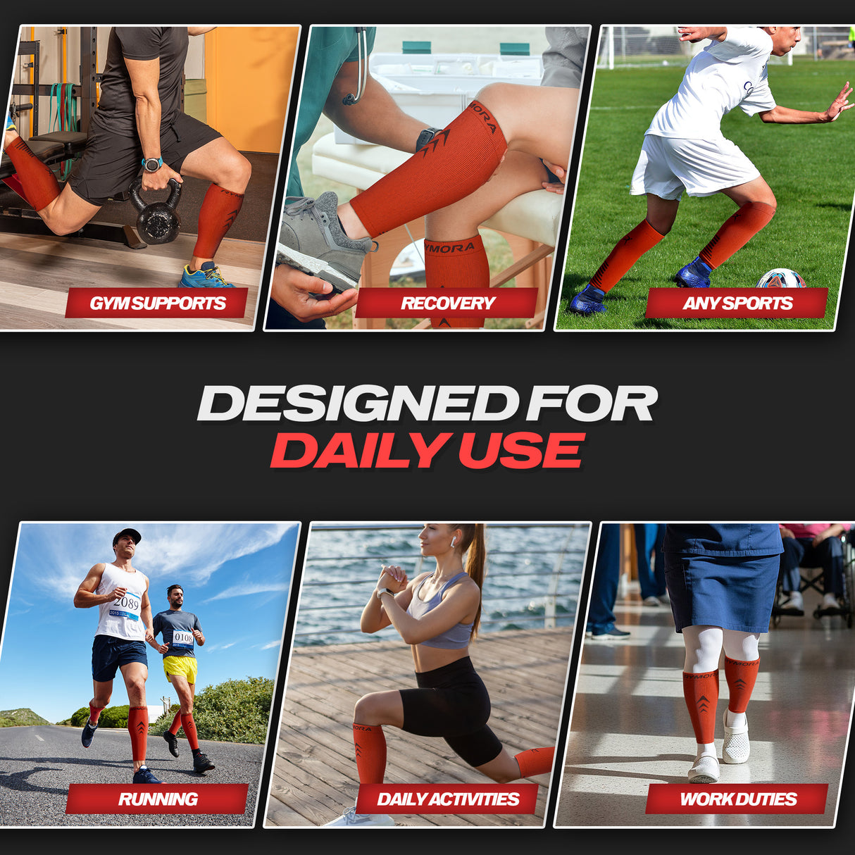Calf Compression Sleeves