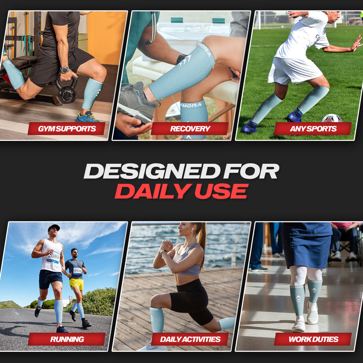 Calf Compression Sleeves