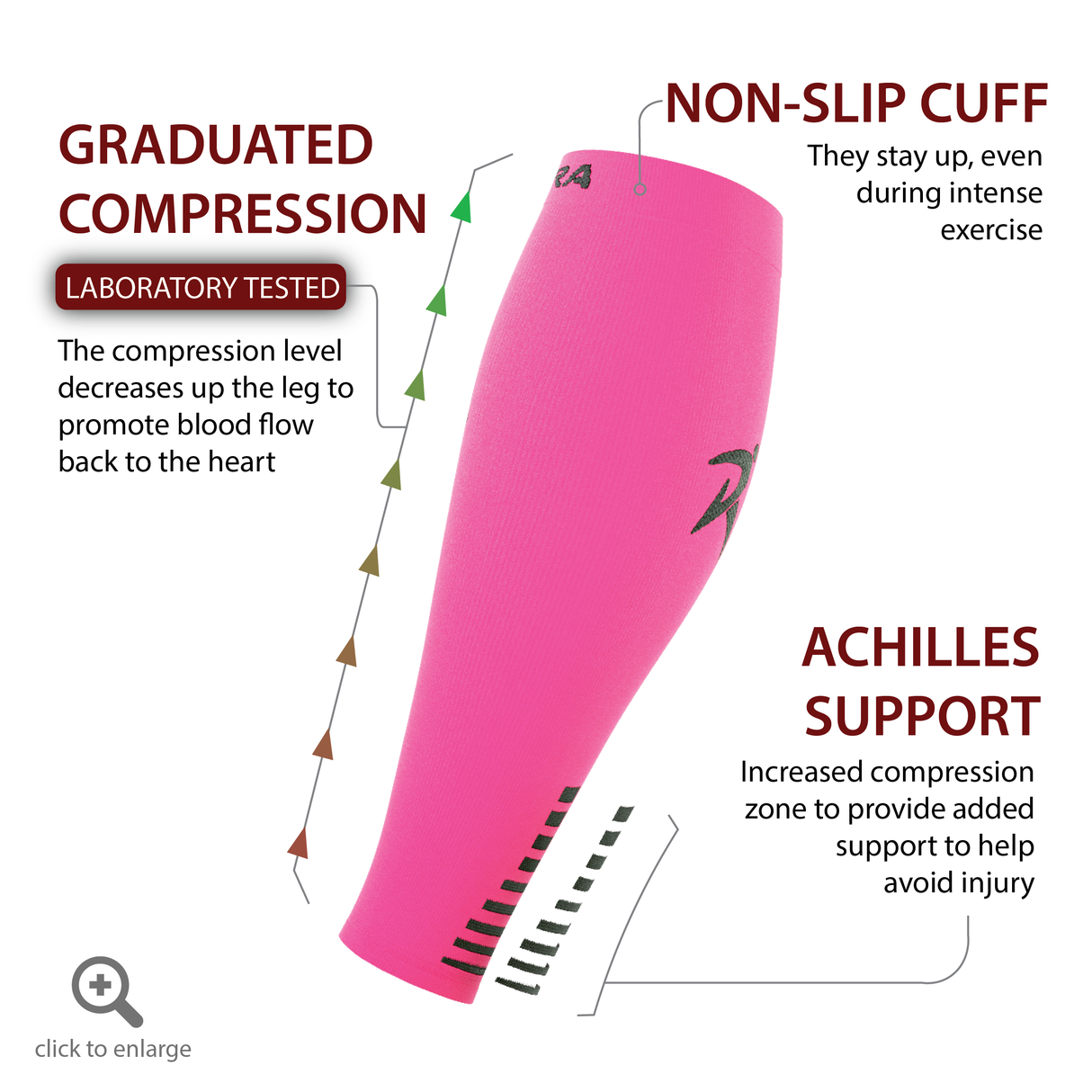 Calf Compression Sleeves