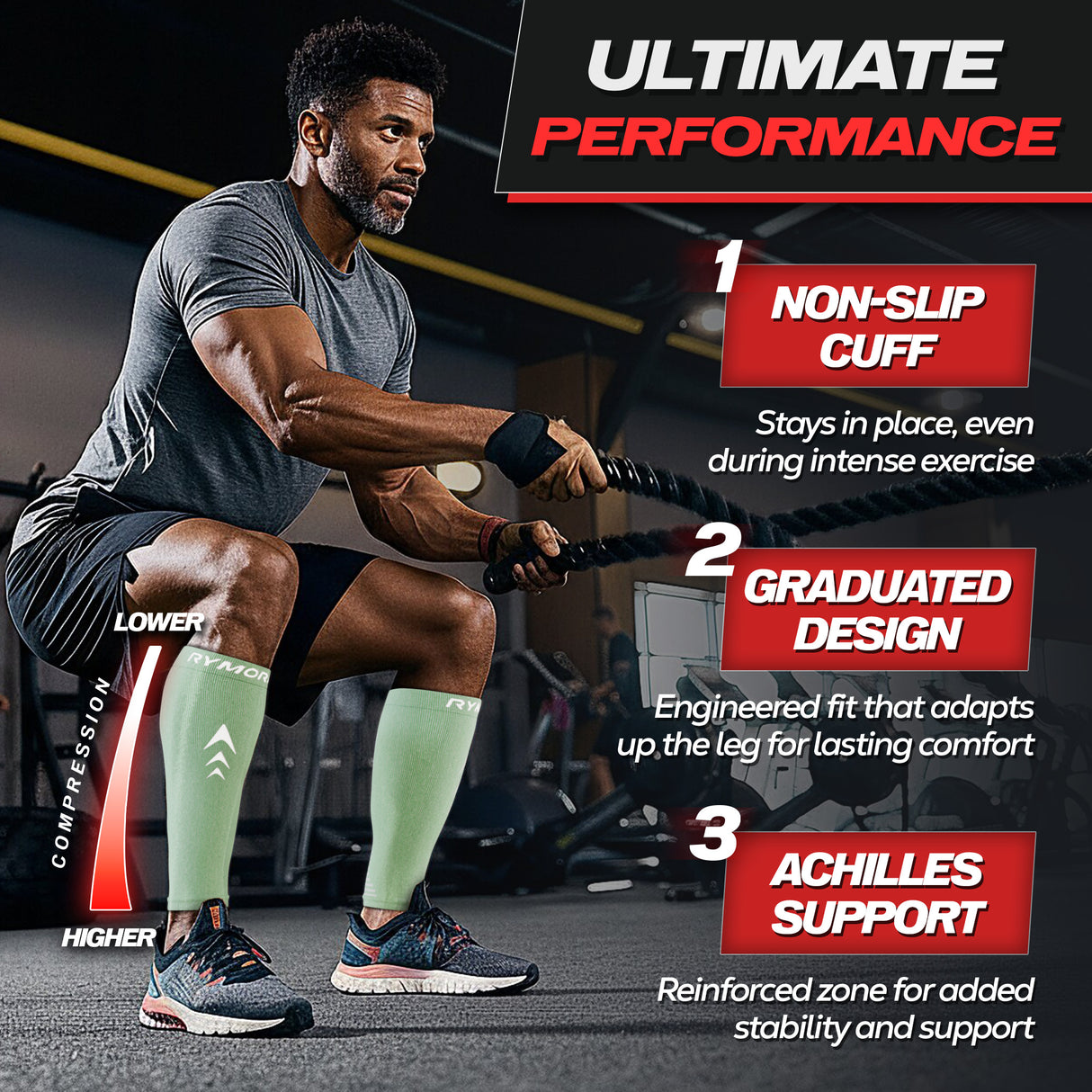 Calf Compression Sleeves