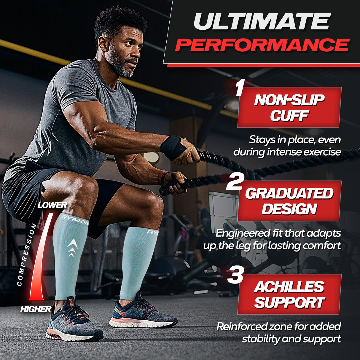 Calf Compression Sleeves