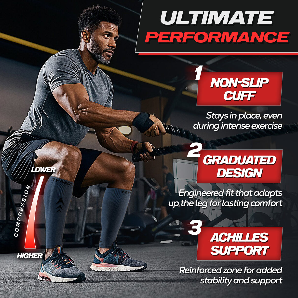 Calf Compression Sleeves