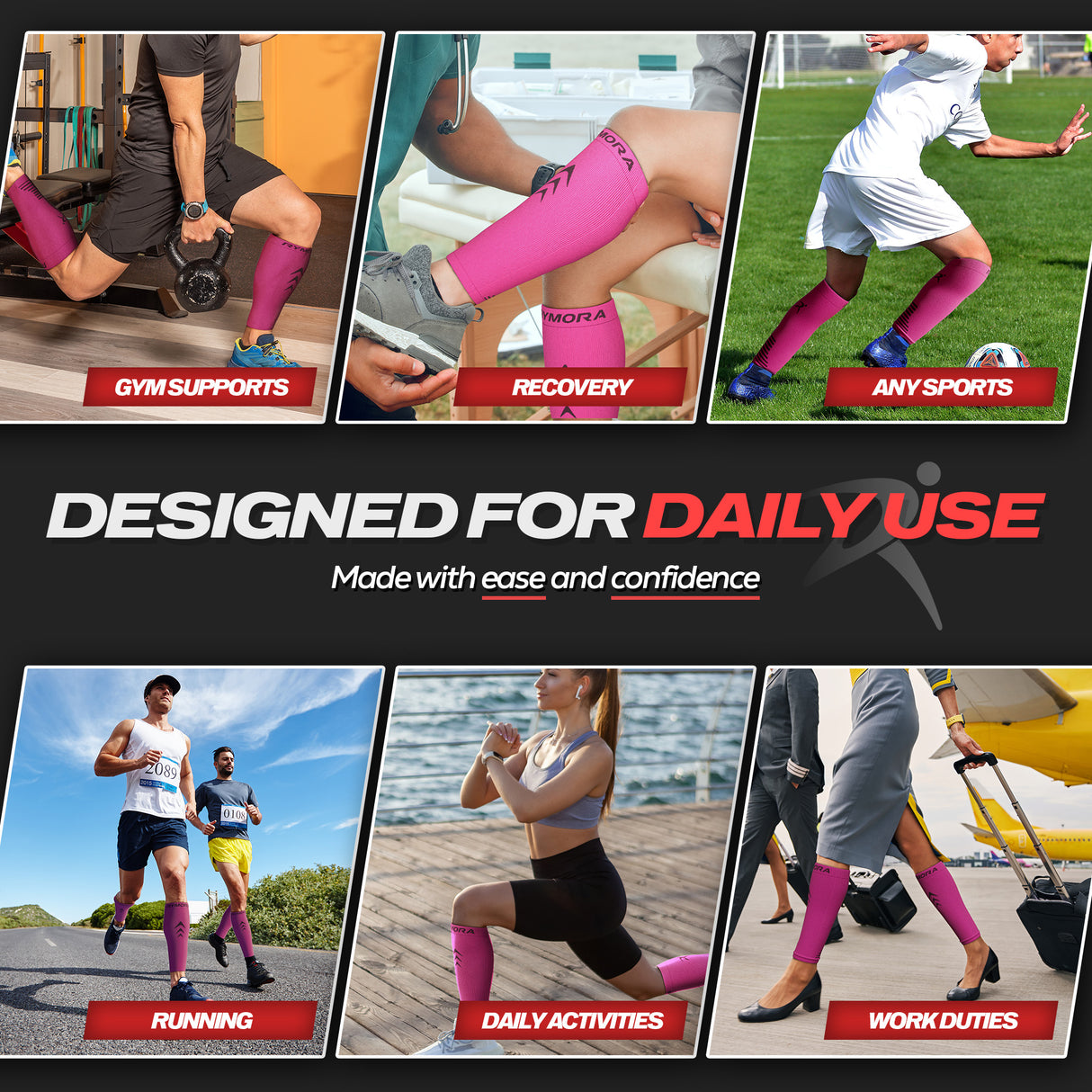 Calf Compression Sleeves