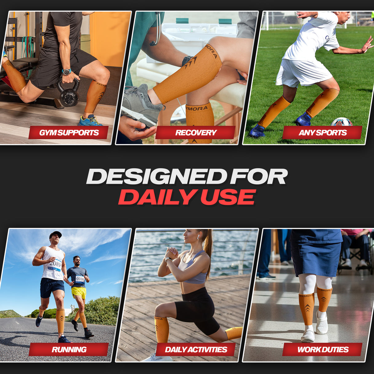 Calf Compression Sleeves