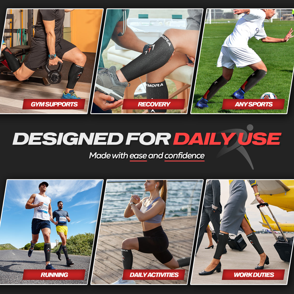 Calf Compression Sleeves