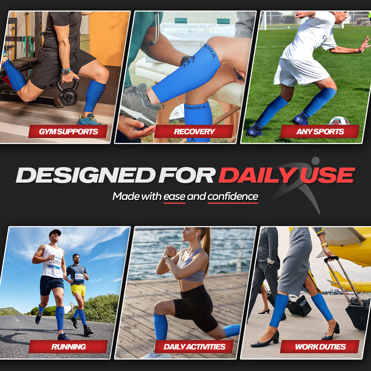 Calf Compression Sleeves